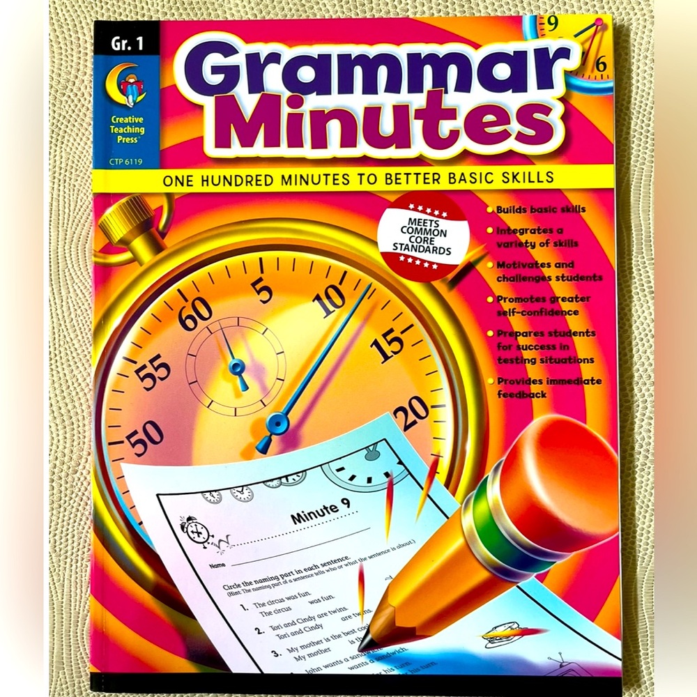 ✏️✏️ First Grade Grammar Minutes “NEW” ✏️✏️
